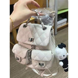 Weiyinxing Senior Sensual Bag Women's 2024 New Xiaoxiangfeng Chain Backpack Leisure Ringer Backpack