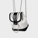 Weiyinxing Women's 2024 New High-End Feeling Bag Xiaoxiangfeng Fashion Lady's Chain Backpack