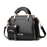 Weiyinxing Female 2024 New Fashion Sweet Lady Handbag Korean Version Casual Personality Cat One-Shoulder Cross-Body Bag Tide
