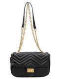 Weiyinxing Female Xiaoxiangfeng 2024 New Style Korean Version Bai Jie Oblique Arm Bag Texture Commuter Fashion Chain Small Square Bag