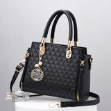 Weiyinxing Women's Bag 2024 New Foreign Style Lady Bag Fashionable Atmosphere Simple All-Shoulder Handbag