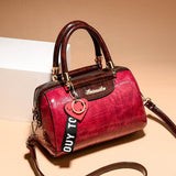 Weiyinxing Style] Bag Female 2024 Casual Retro Pillow Bag Large Capacity Stone Grain One-Shoulder Cross-Body Bag Tide
