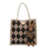 Weiyinxing Handbag Bag Female 2024 Fashion Bag Style Girl Work Lunch Box Bag