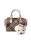 Weiyinxing Wind Chio2nd British Afternoon Tea Pillow Bag Female Autumn Winter Plaid Carry Small Bag Single Shoulder Cross-Body Bag