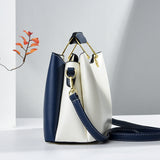Weiyinxing New Collision Color Middle-Aged Lady Bag Versatile Leisure Armpit Bag Temperament Mom Bag One Shoulder Carrying Cross-Body Bag