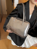 Weiyinxing Texture Underarm Bag Women's 2024 New Fashion Korean Version Briefcase Full Of Large-Capacity One-Shoulder Handbag