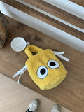 Weiyinxing Women Korean Version Of The East Gate Hot Hairy Bucket Bag Handbag Big Eyes Lovely Autumn And Winter Women's Bag Tide
