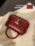 Weiyinxing Wind Chio2nd Scarlet Love Song Handbag Small Bag Wedding Bag Female Fashion Red Bride Bag One-Shoulder Cross-Body Bag