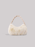 Weiyinxing Autumn And Winter New Online Celebrities Can Build Casual Cute Plush Handbags For Nothing.