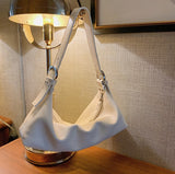 Weiyinxing New Style Chao Baitai Lady's Shoulder Bag, Pillow Bag, Stick Bag, Armpit Bag, One Shoulder Handbag, Black Bag.