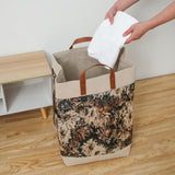 Weiyinxing Zakka Vintage Floral Fabric Shopping Bag Moistureproof Large EVA Compound Simple Modern Handbag