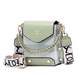 Weiyinxing Chen Female Bag] Small Bag 2024 New Web Celebrity Personality Mini Ins Korean Version Summer Shoulder Cross-Body Bag