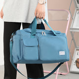 Weiyinxing Large Capacity Fitness Bag Nylon Travel Bag 2024 New Oxford Cloth Handbag Sports Casual Shoulder Bag
