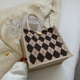 Weiyinxing Handbag Bag Female 2024 Fashion Bag Style Girl Work Lunch Box Bag