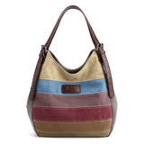 Weiyinxing New Single Shoulder Bag Women's Bag Trend Versatile Simple Fashion Korean Version Of Large Capacity Portable Canvas Bag