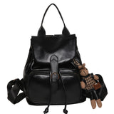 Weiyinxing Leather New Backpack Korean Version Leisure Fashion Backpack Full Of Large-Capacity Student Mommy Backpack