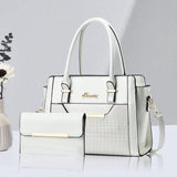 Weiyinxing [Women's Bag] Casual One-Shoulder Women's Bag 2024 New Large Capacity Child Mother Bag Bright Leather Fashion Handbag