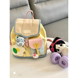 Weiyinxing Backpack 2024 New Travel Bag College Students Cute Small Backpack Small Backpack Female Commuter Bag