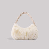 Weiyinxing Autumn And Winter New Online Celebrities Can Build Casual Cute Plush Handbags For Nothing.