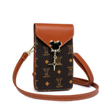 Weiyinxing Mobile Phone Bag 2024 New Summer Women's Bag Fashionable One-Shoulder Strap Satchel Printed Tide Bag Girl