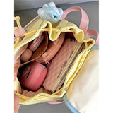 Weiyinxing Backpack 2024 New Travel Bag College Students Cute Small Backpack Small Backpack Female Commuter Bag