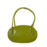 Weiyinxing Bag Women's Bag Minority One-Shoulder Chain Oval Bag Simple Spring And Summer Handbag Advanced Fashion Mobile Bag