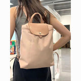 Weiyinxing Canvas Backpack Girls 2024 New Korean Leisure Handbag Students Go To Class With Large Backpacks