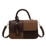 Weiyinxing Collision Color Small Square Bag Women's 2024 New Texture Simple Oblique Bag Fashion Minority Design Single Shoulder Bag