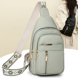 Weiyinxing Style Bag Popular Style Lady's Chest Bag Vintage Pu Satchel Leisure Fashion Women's Shoulder Bag