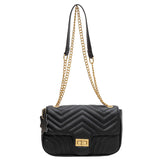 Weiyinxing Female Xiaoxiangfeng 2024 New Style Korean Version Bai Jie Oblique Arm Bag Texture Commuter Fashion Chain Small Square Bag