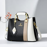 Weiyinxing New Collision Color Middle-Aged Lady Bag Versatile Leisure Armpit Bag Temperament Mom Bag One Shoulder Carrying Cross-Body Bag