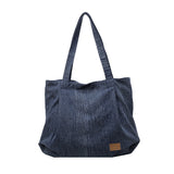 Weiyinxing Korean Version Of Leisure, Large-Capacity Retro Water-Washed Jeans, Fashion Shopping, All-Purpose Commuter Shoulder Bags