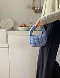 Weiyinxing Girl Autumn And Winter New Korean Embroidered Bag Handbag Mini Bag Cell Phone Bag Simple 100-Pack Cotton Bag