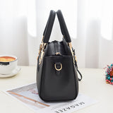 Weiyinxing Female 2024 New Fashion Single Shoulder Bag Large Capacity Soft Leather Handbag Embroidered Soft Leather Cross-Body Bag