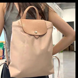 Weiyinxing Canvas Backpack Girls 2024 New Korean Leisure Handbag Students Go To Class With Large Backpacks