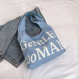 Weiyinxing Niche Handbag 2024 New Gentlewoman Large Capacity Letter Tote Bag Versatile Shoulder Bag