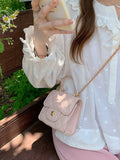 Weiyinxing New Retro Socialite Handbag 2024 Spring Mini Bag Girl Chain Satchel