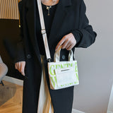 Weiyinxing Mini Small Canvas Bag Female 2024 New Simple Handbag Fashion One-Shoulder Cross-Body Bag