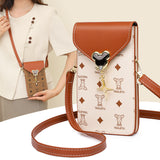 Weiyinxing Mobile Phone Bag 2024 New Summer Women's Bag Fashionable One-Shoulder Strap Satchel Printed Tide Bag Girl