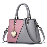 Weiyinxing Minister Female Bag] Simple Casual Mother Bag Atmosphere Lady Handbag Korean Version Of The Color One-Shoulder Cross-Body Bag Tide