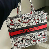 Weiyinxing Canvas Bag Handbag Large-Capacity Commuter 2024 New Leisure One-Shoulder Canvas Bag Millennium Todd Bag