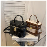 Weiyinxing Sense Small Bag Female 2024 Spring And Summer New Fashion Versatile Cross-Slung Bucket Bag Retro Fashion One-Shoulder Handbag