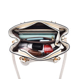 Weiyinxing [Women's Bag] 2024 New Fashion Atmosphere Women's Handbag Korean Version Large Capacity Middle-Aged Single Shoulder Span Bag