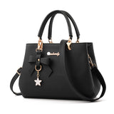 Weiyinxing Female 2024 New Lychee Grain Women's Bag Bow Middle-Aged Mother Bag Women's Handbag Can Be One Shoulder