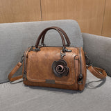 Weiyinxing Elegant Temperament Mother Elders Large Capacity Small Bags Boston Fashion Pillow Bags Korean Version Of Women's Bags