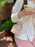Weiyinxing New Retro Socialite Handbag 2024 Spring Mini Bag Girl Chain Satchel