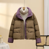 2024 New Korean Version Loose Cotton-Padded Coat And Thick Cotton-Padded Jacket