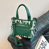 Weiyinxing Mini Small Canvas Bag Female 2024 New Simple Handbag Fashion One-Shoulder Cross-Body Bag