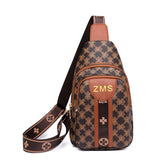 Weiyinxing Style Bust Bag Korean Version Fashion Printed Chest Backpack Travel Backpack Lady Satchel