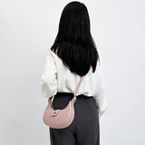 Weiyinxing Popular Women's Bag Vintage Handbag Fashion Texture Crescent Bag Simple Armpit One-Shoulder Shoulder Satchel